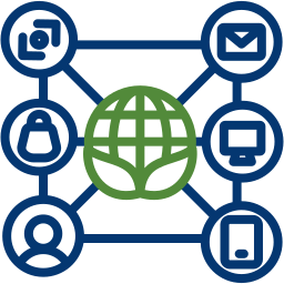 Digital Sustainability Icon